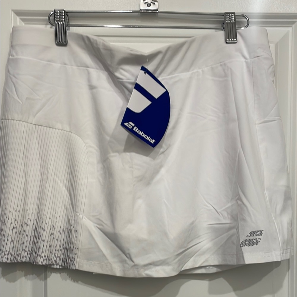 Babolat White Tennis Skirt NWT